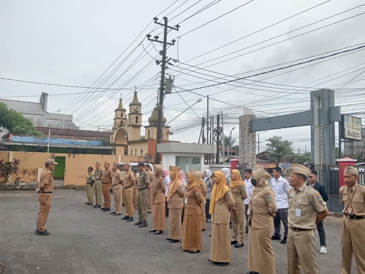 APEL RUTIN PEGAWAI KECAMATAN KELING